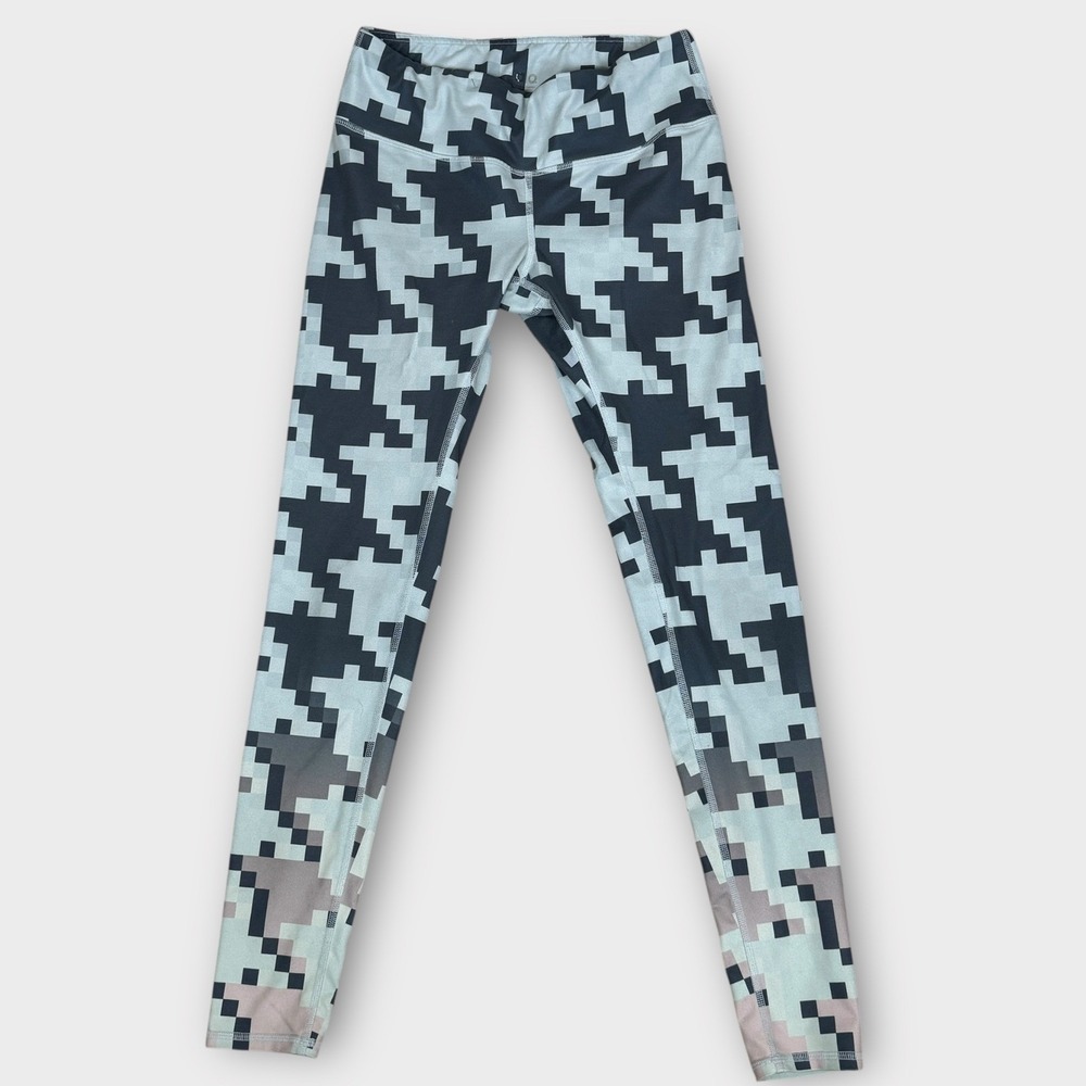Alo Yoga Pixel Houndstooth Leggings Women's Activewear‎ Athletic Pants Small